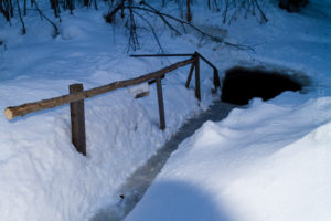 Alex Wünsch Naturfotografie Finnland Winter Schnee Eisloch